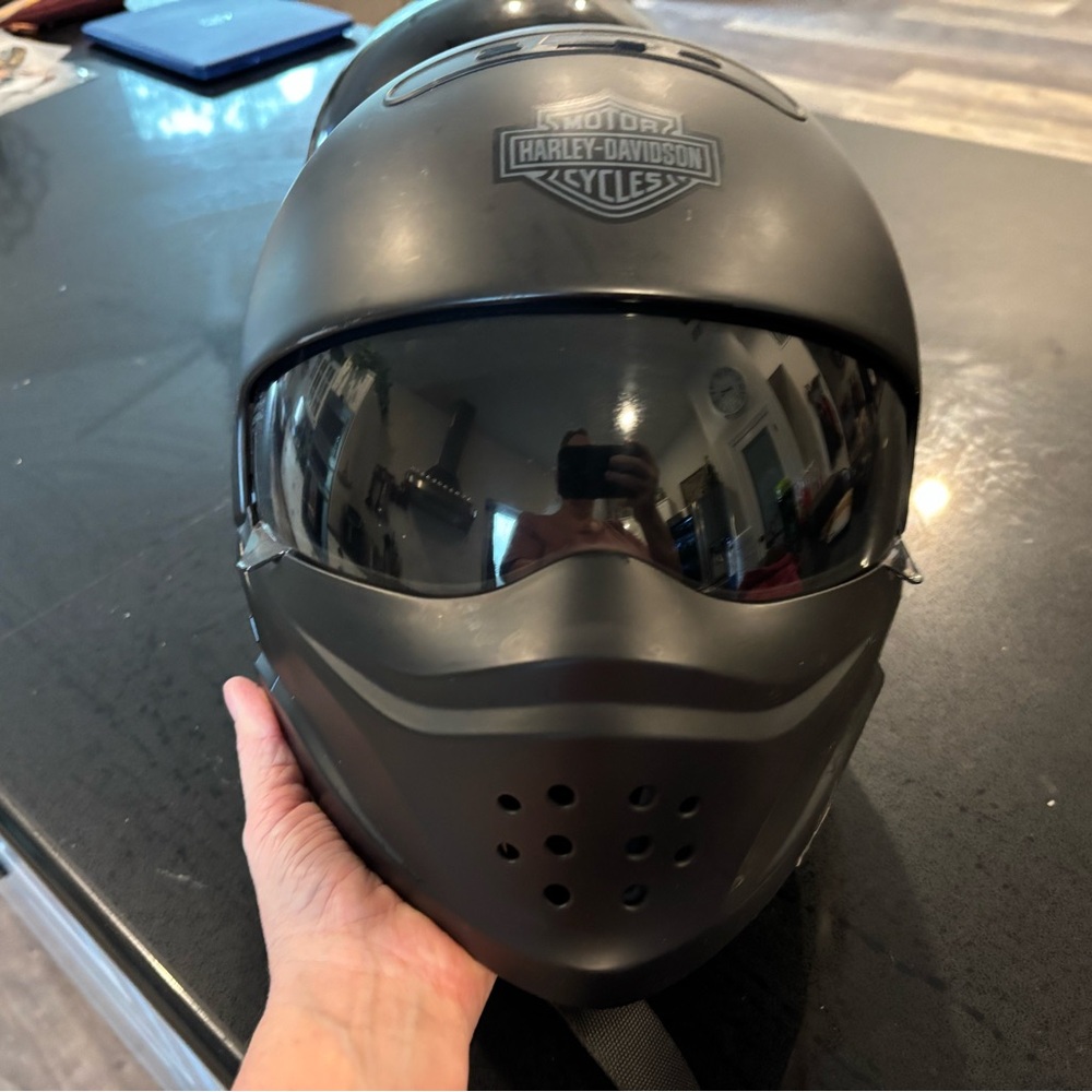 Harley-Davidson Matte Black Full-Face Helmet